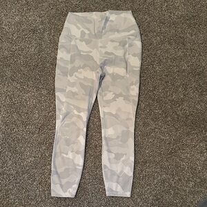 RBX White and Light Gray Camo Leggings